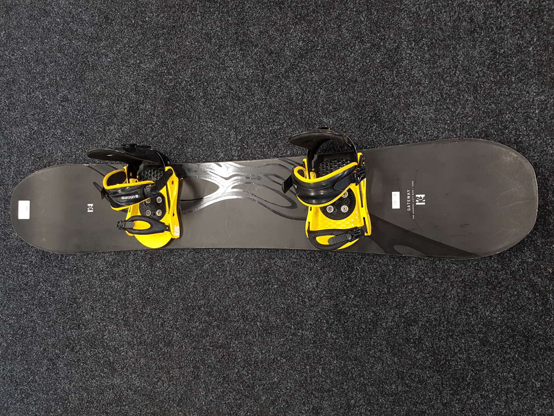 Gebrauchtes K2 Gateway Snowboard + Burton Bindungen Größe L