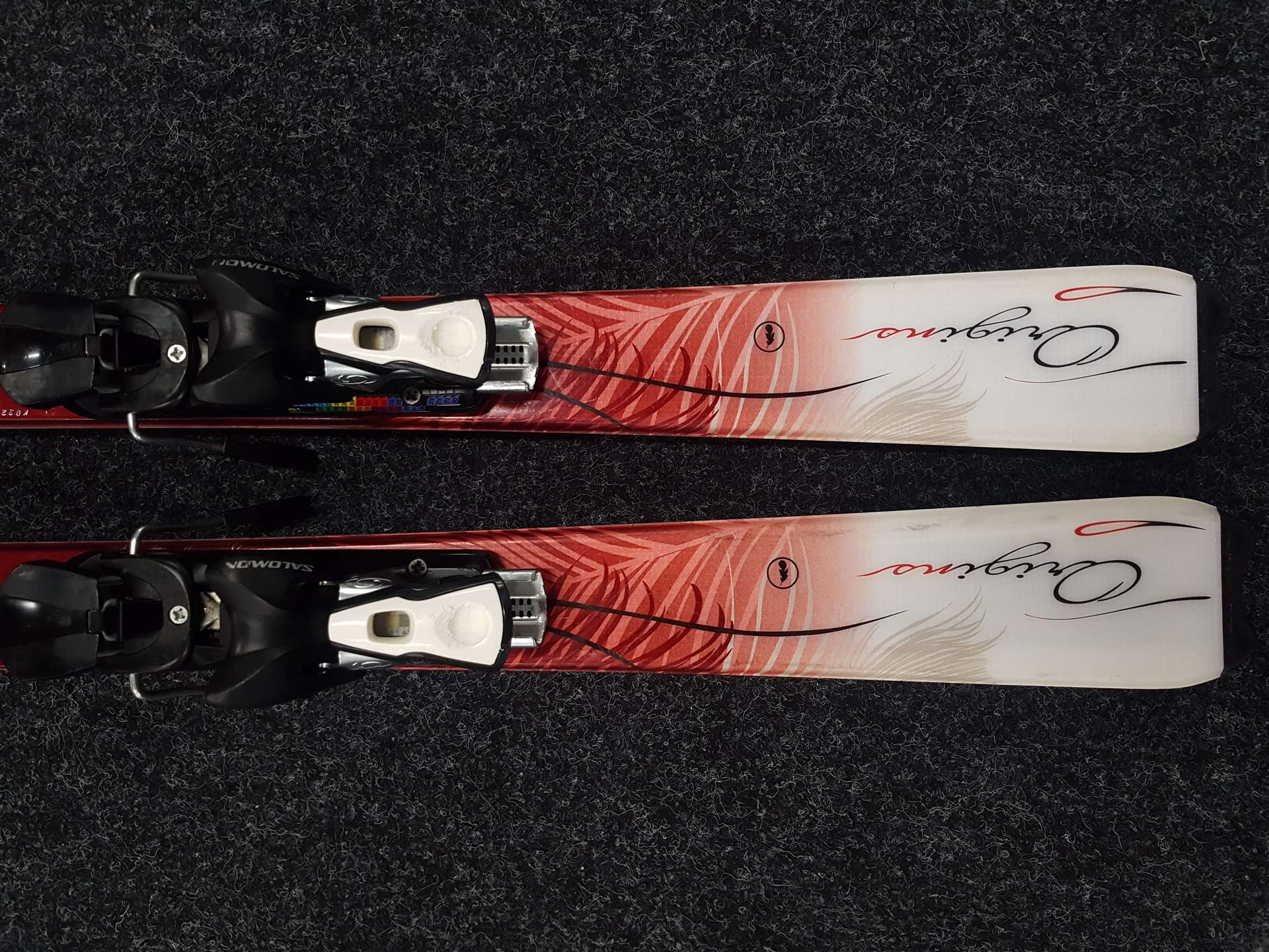 Gebrauchte SALOMON Amber Origins Ski + Salomon 9 Bindungen