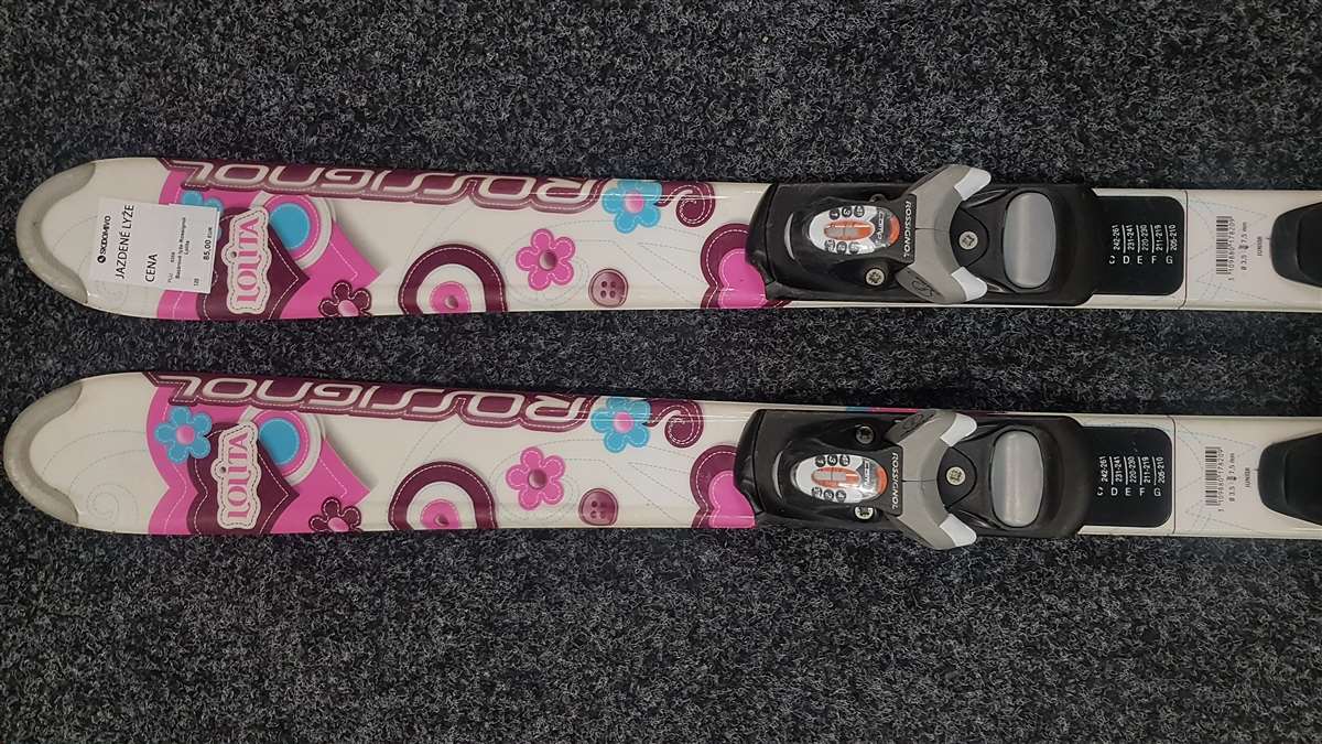 Bazárové lyže Rossignol Lolita