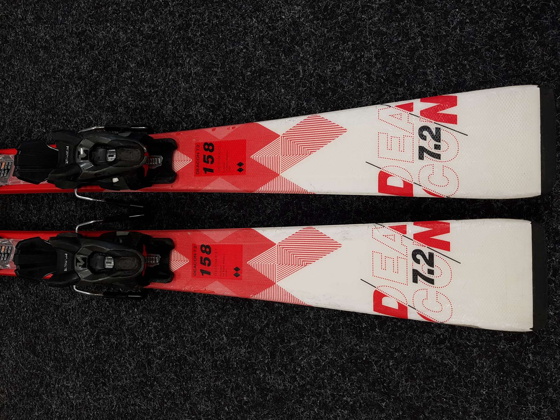 Gebrauchte VOLKL Deacon 7.2 Ski + Marker FDT 10 Bindungen