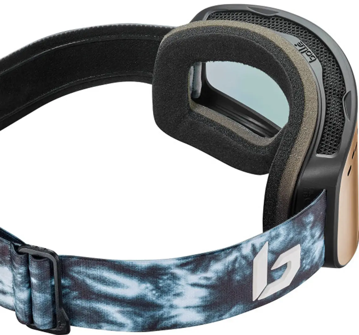 Skibrille Bollé NEVADA Black Tie Dye matt - Phantom Fire Red Kat. 1-3