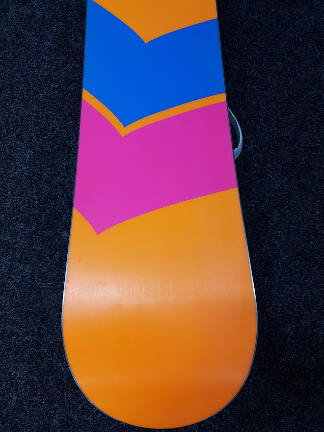 Gebrauchtes F2 Ftwo Snowboard + Grate Bindung Größe M