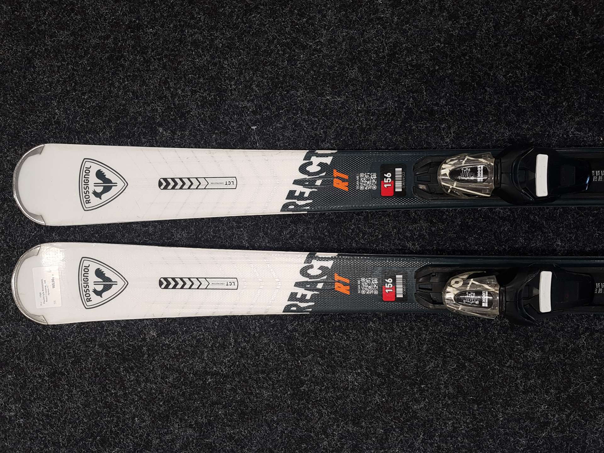 Gebrauchte ROSSIGNOL React Ski + Look Xpress 11 Bindungen