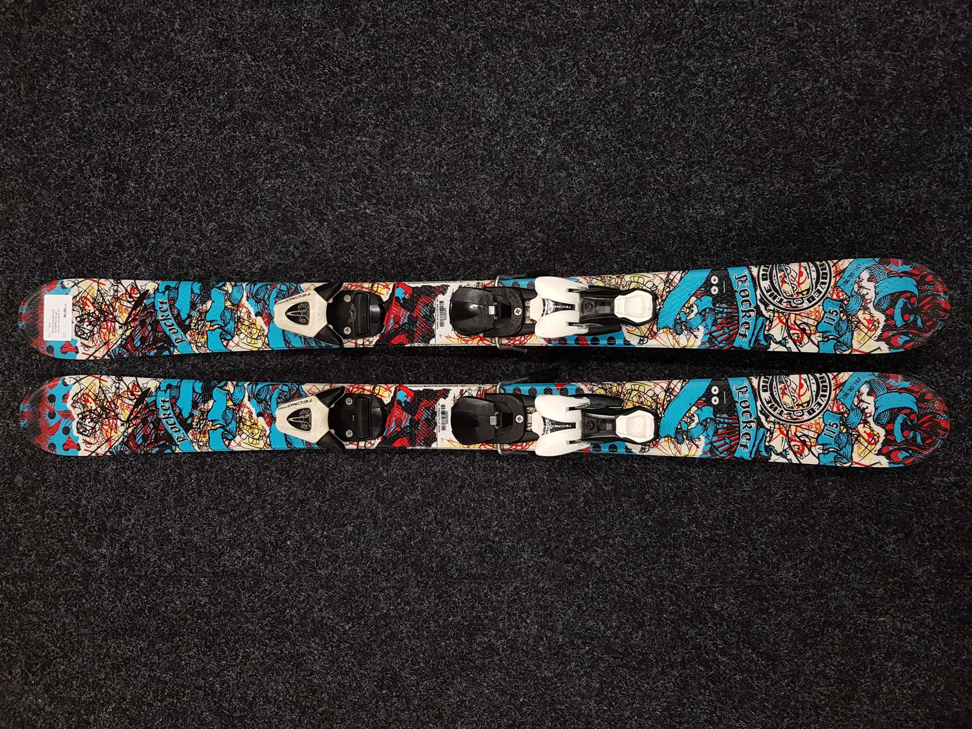 Sci freestyle TECNOPRO Rocket usati + attacchi Tecnopro 7.5