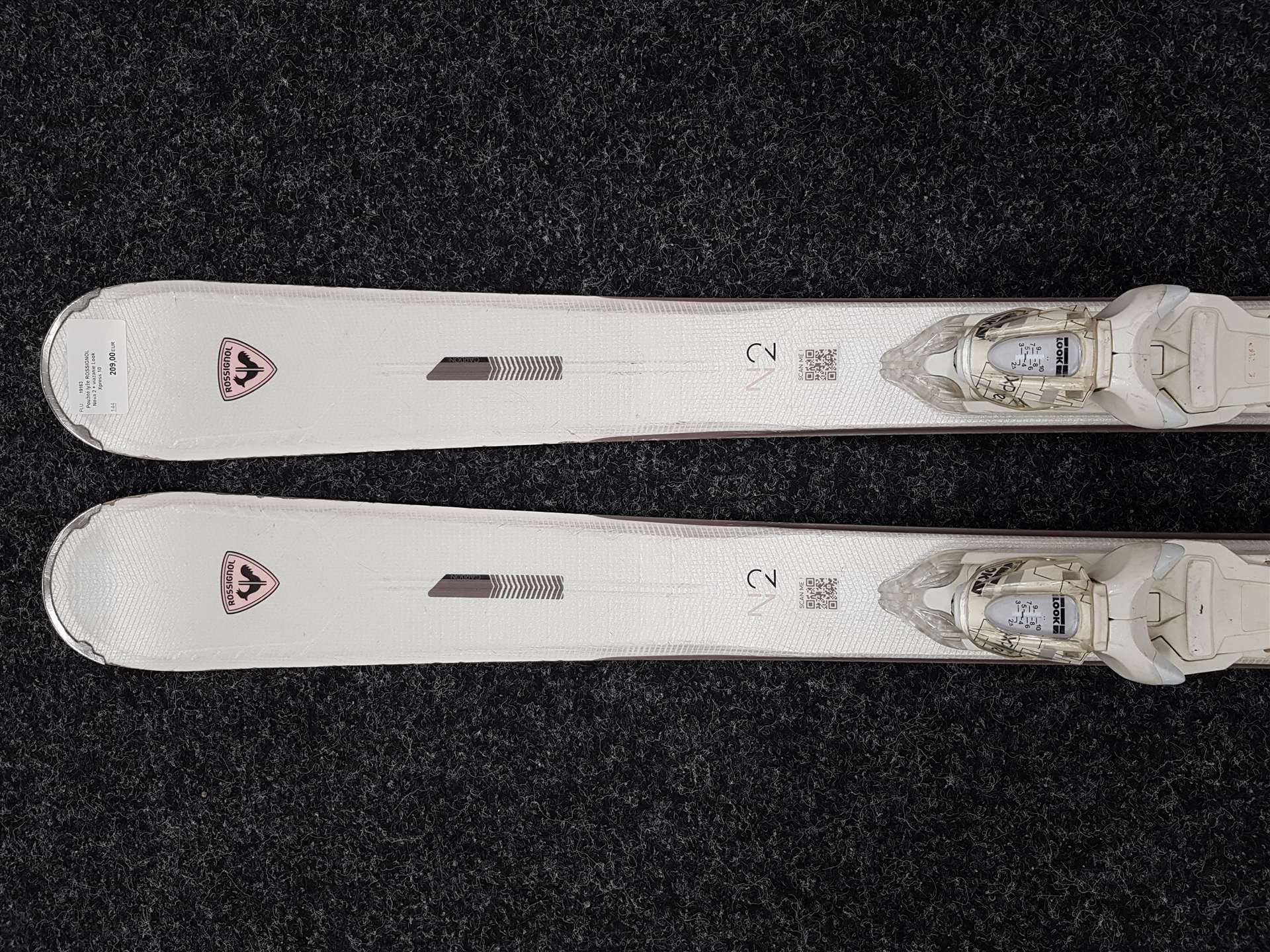 Gebrauchte ROSSIGNOL Nova 2 Ski + Look Xpress 10 Bindungen