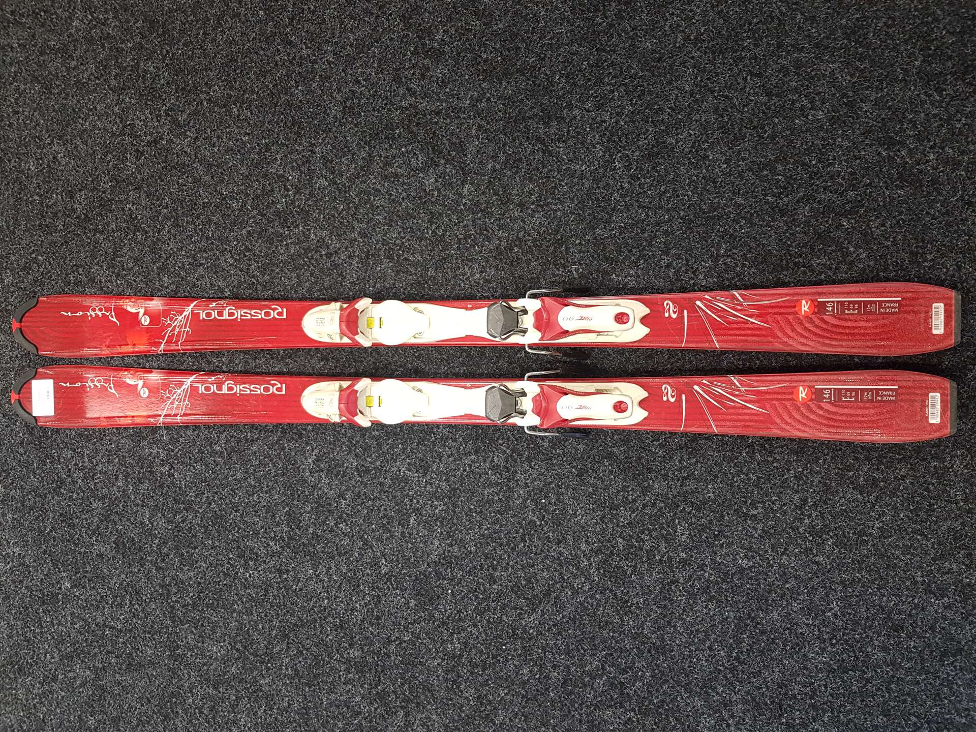 Gebrauchte ROSSIGNOL Passion Ski + Rossignol 10 Bindungen