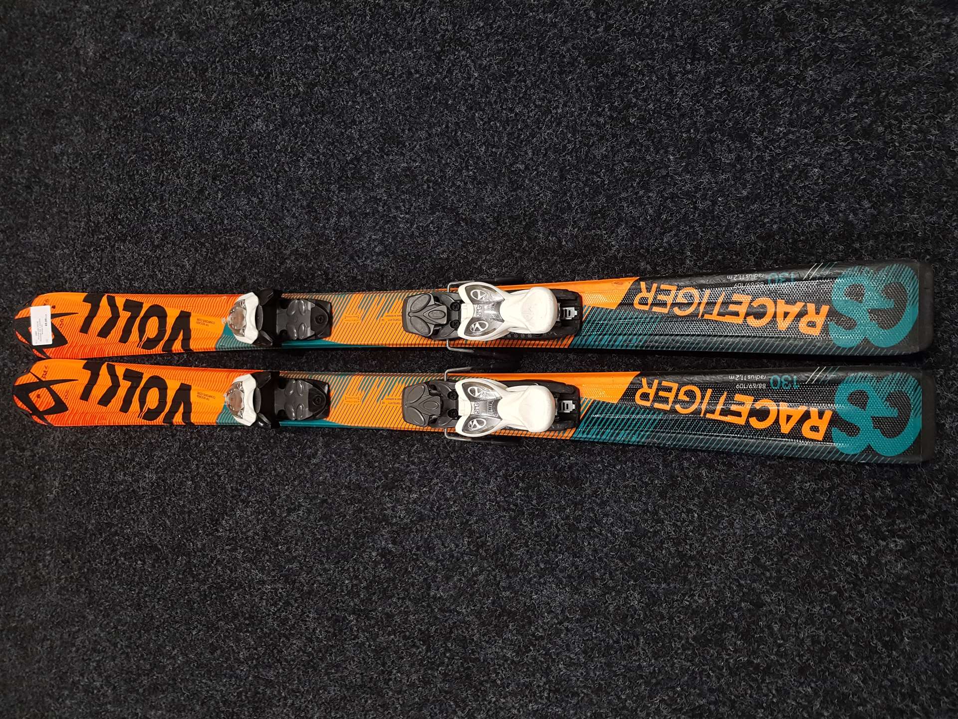 Použité lyže VOLKL Racetiger GS  + viazanie Marker 4,5
