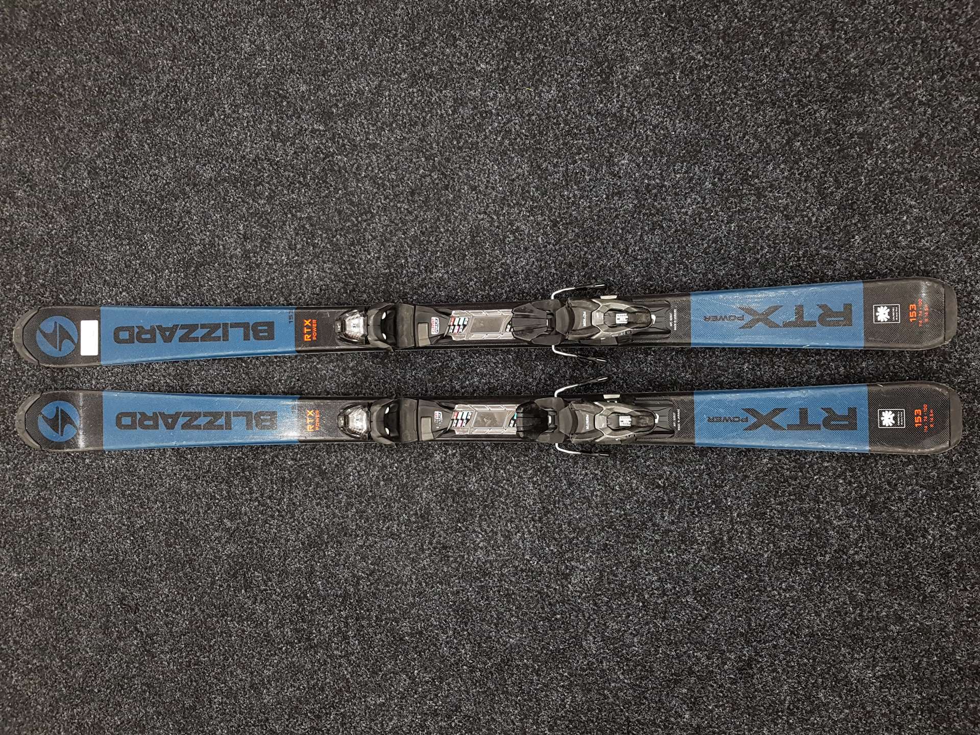 Skis BLIZZARD RTX Power d'occasion + fixations Marker 10 TLT