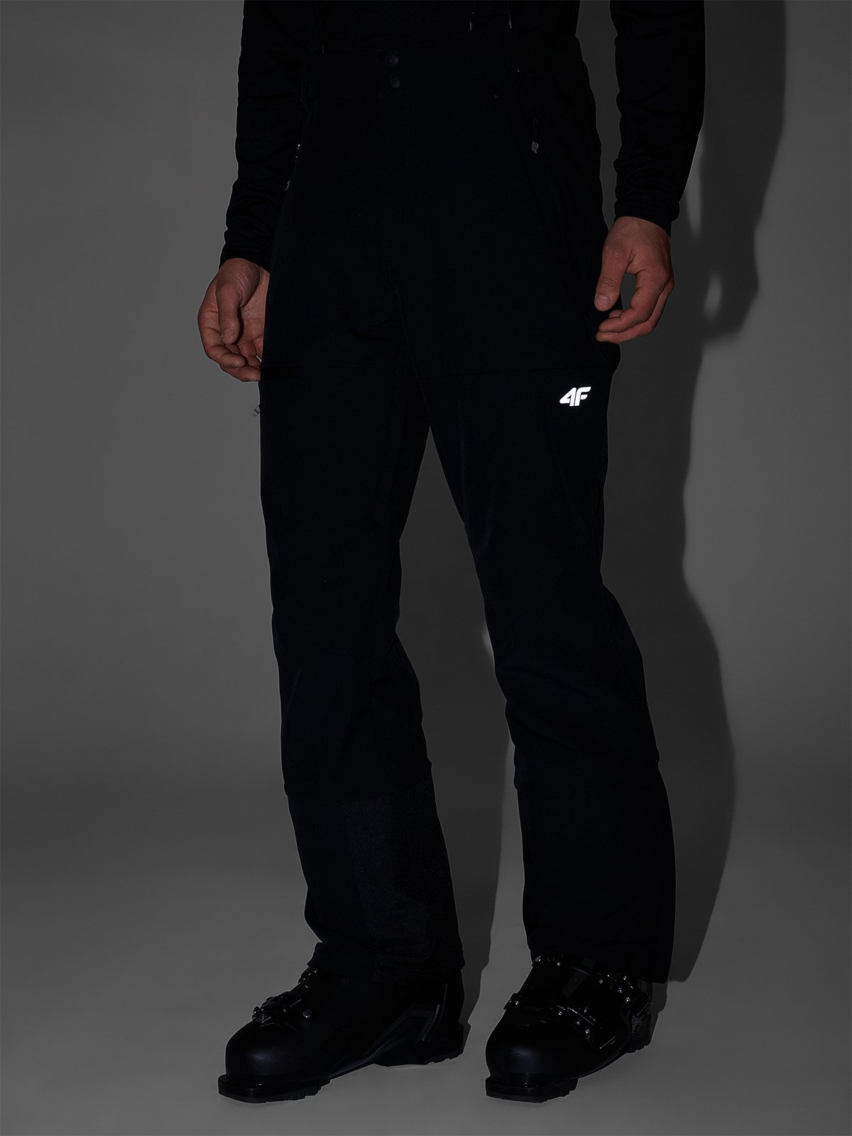 Herren-Skihose 4F FNK M1454 DEEP BLACK