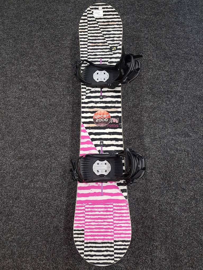 Bazaar Snowboard Burton Feather + Bindung SP Größe S/M