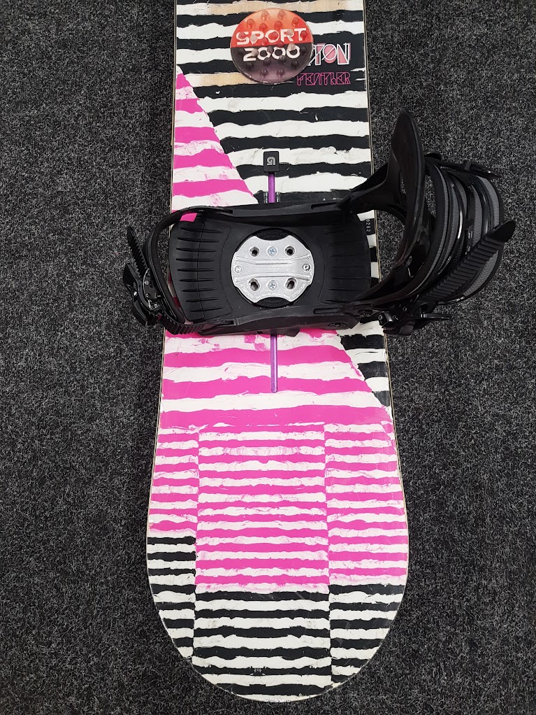 Bazaar Snowboard Burton Feather + Bindung SP Größe S/M