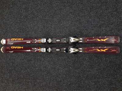 Sci HEAD X Race usati + attacchi Head RF 11