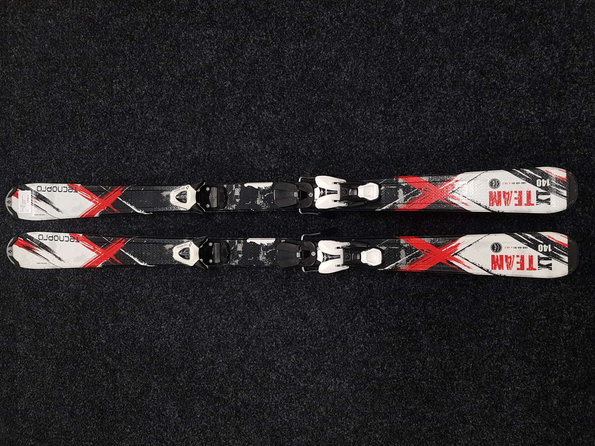 Použité lyže TECNOPRO XT Team + vázání Tecnopro7,5
