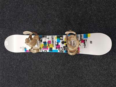 Použitý snowboard BURTON Troop  + viazanie Ride veľkosť M