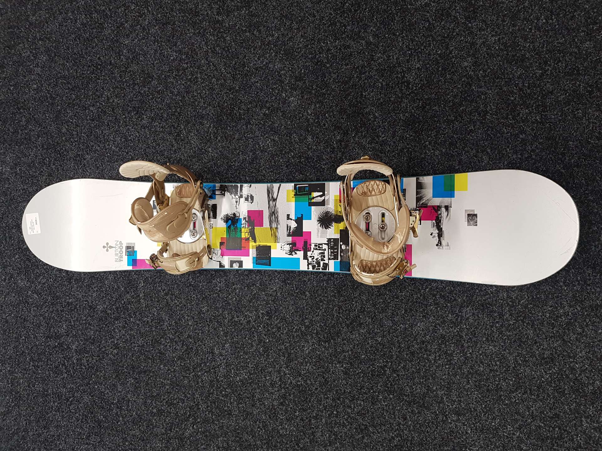 Použitý snowboard BURTON Troop  + viazanie Ride veľkosť M