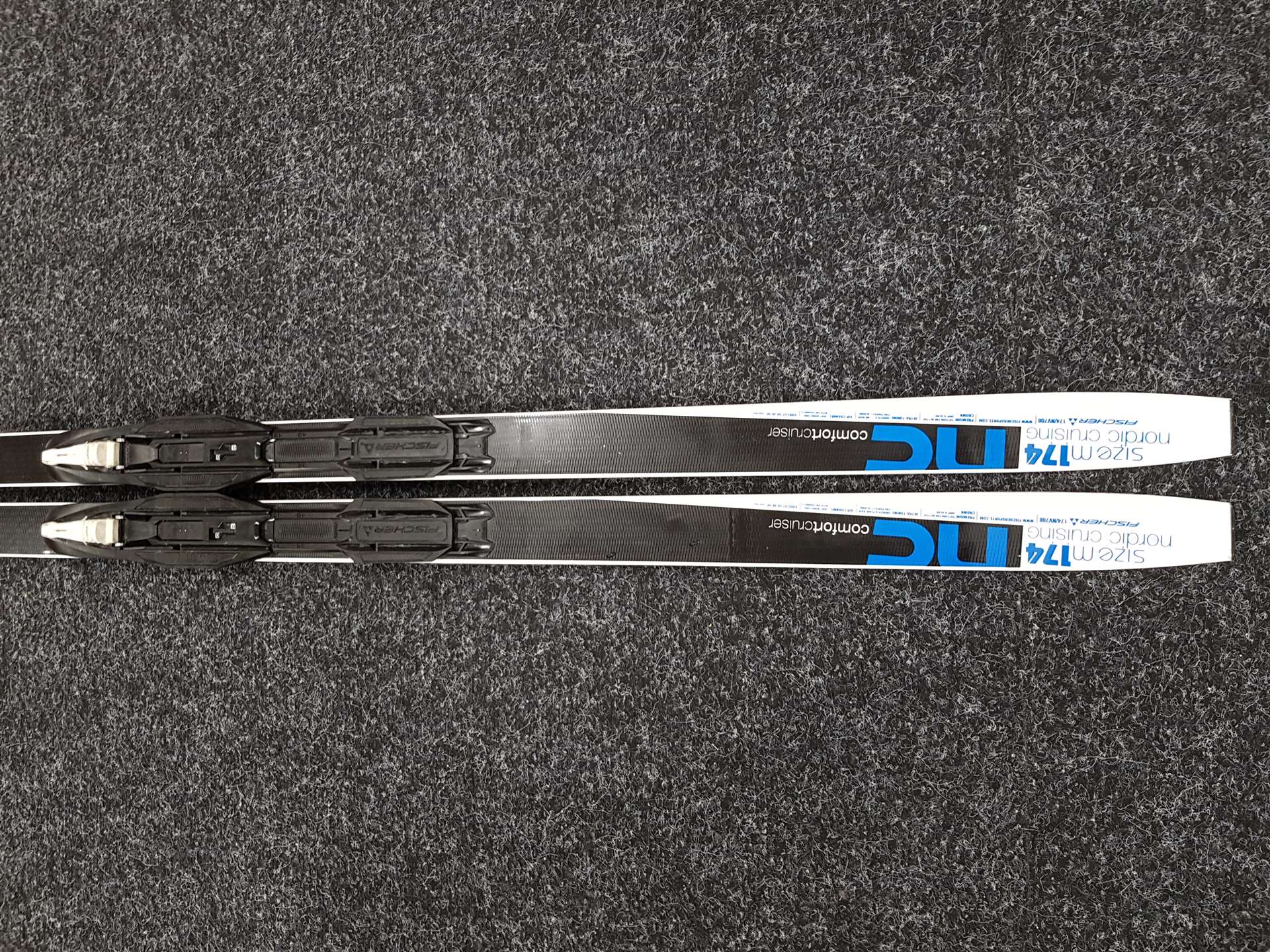 Gebrauchte FISCHER Comfort Cruiser Langlaufski + NNN Fischer IFP Bindungen