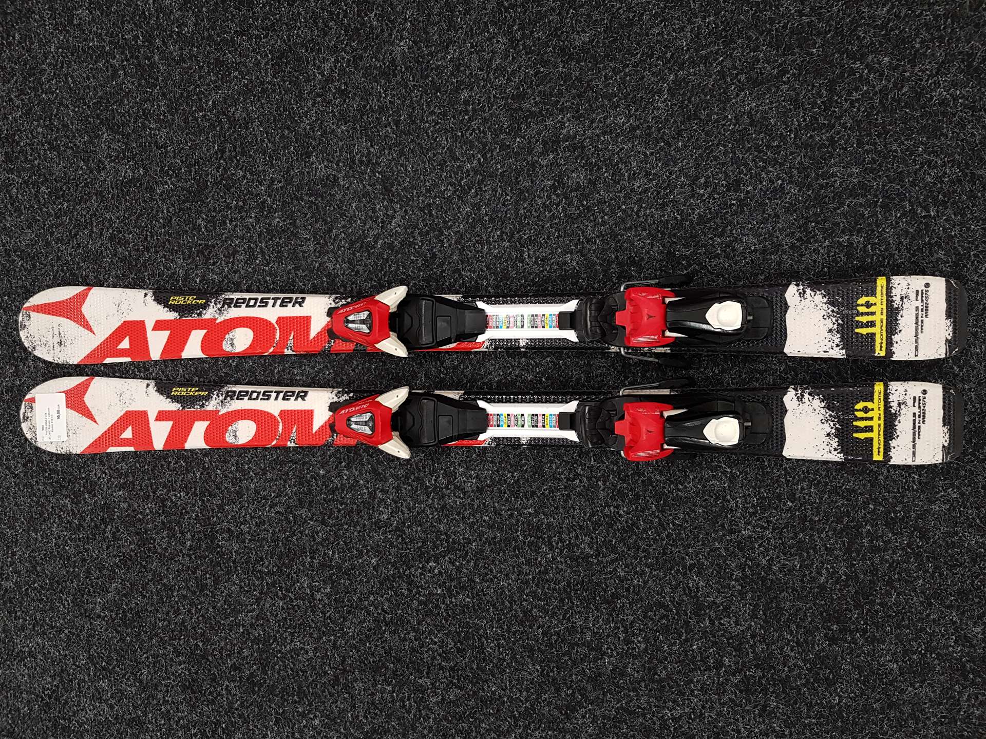 Použité detské lyže ATOMIC Redster + viazanie Atomic XTE 4.5