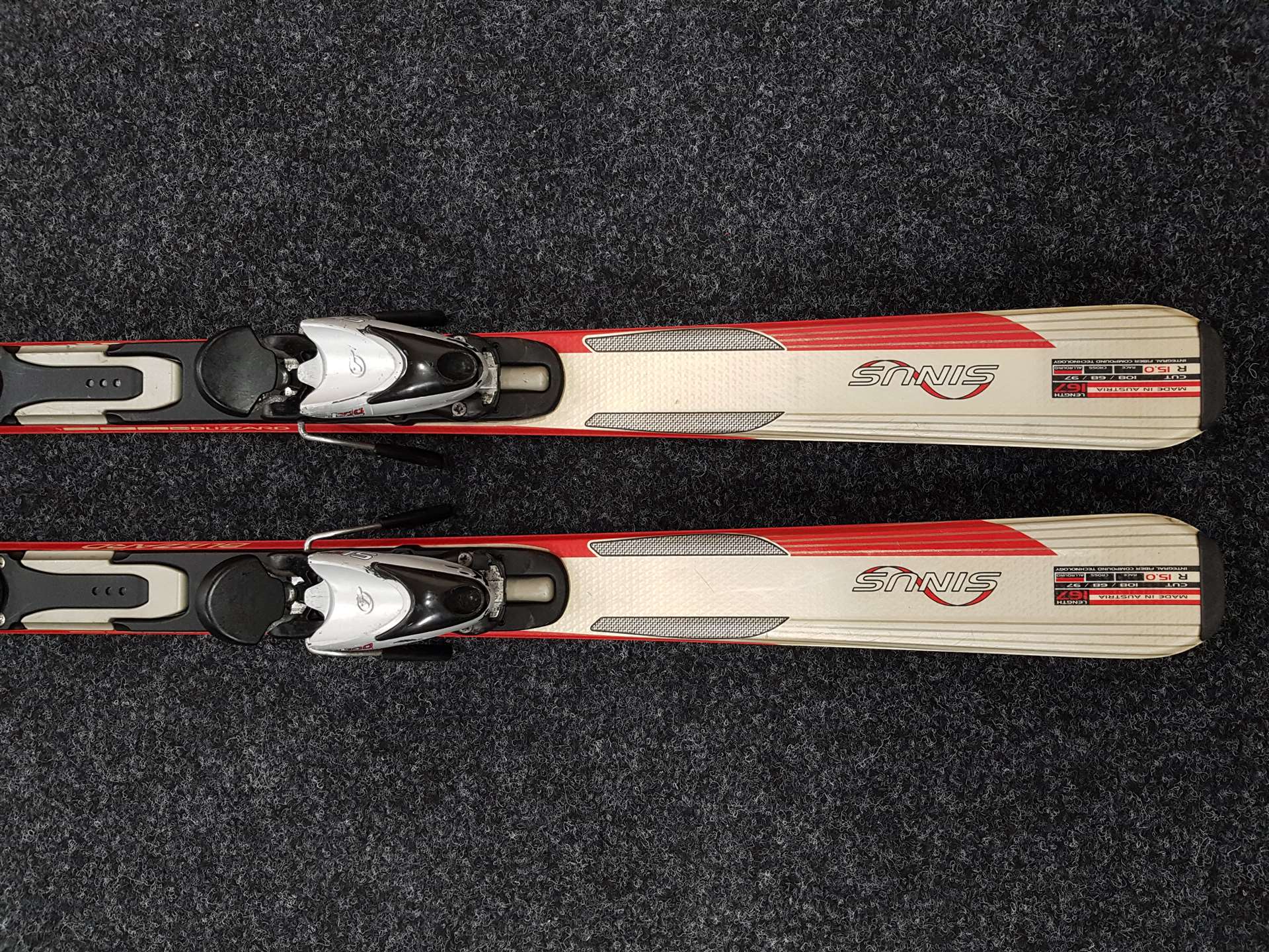 Použité lyže BLIZZARD Sinus + vázání Tyrolia SL 10.0