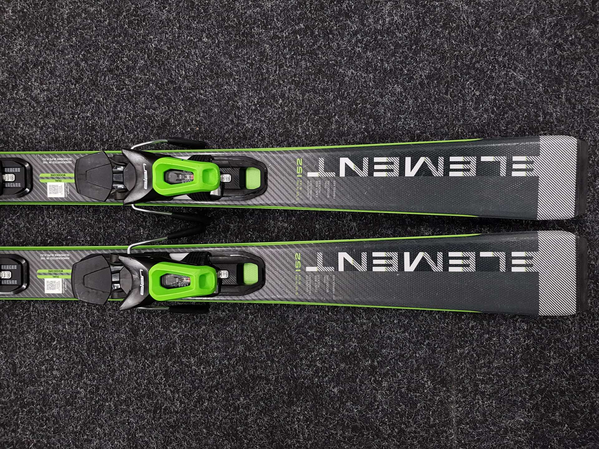 Gebrauchte ELAN Element Ski + Elan EL10 Bindungen