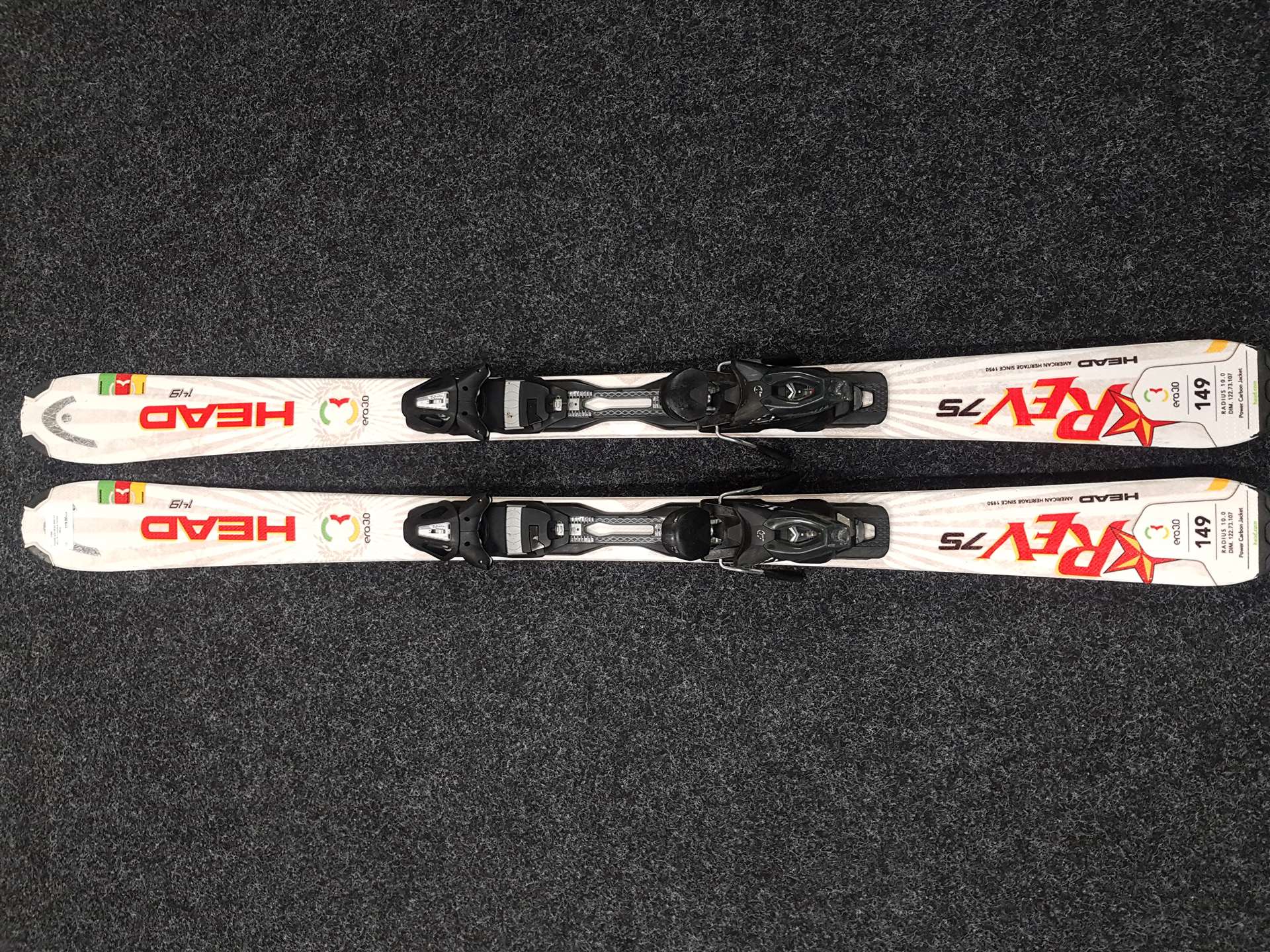 Sci usati HEAD ERA 3.0 REV 75 + attacchi Tyrolia PR10