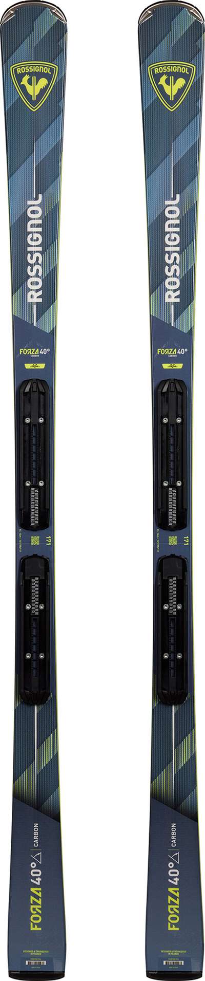 narty Rossignol FORZA 40'' CA XPRESS + XPRESS 11 GW B83 BLACK YELW