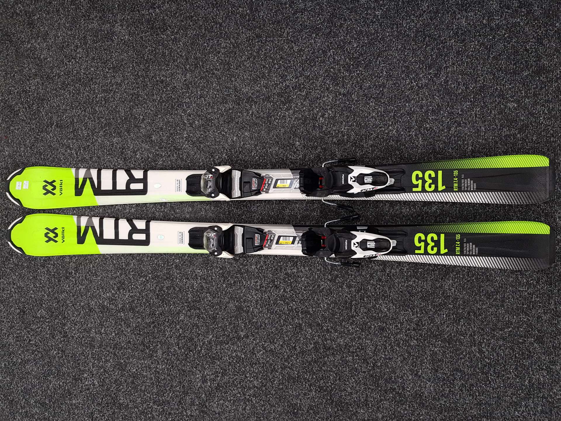 Gebrauchte Skier VOLKL RTM 7.4
