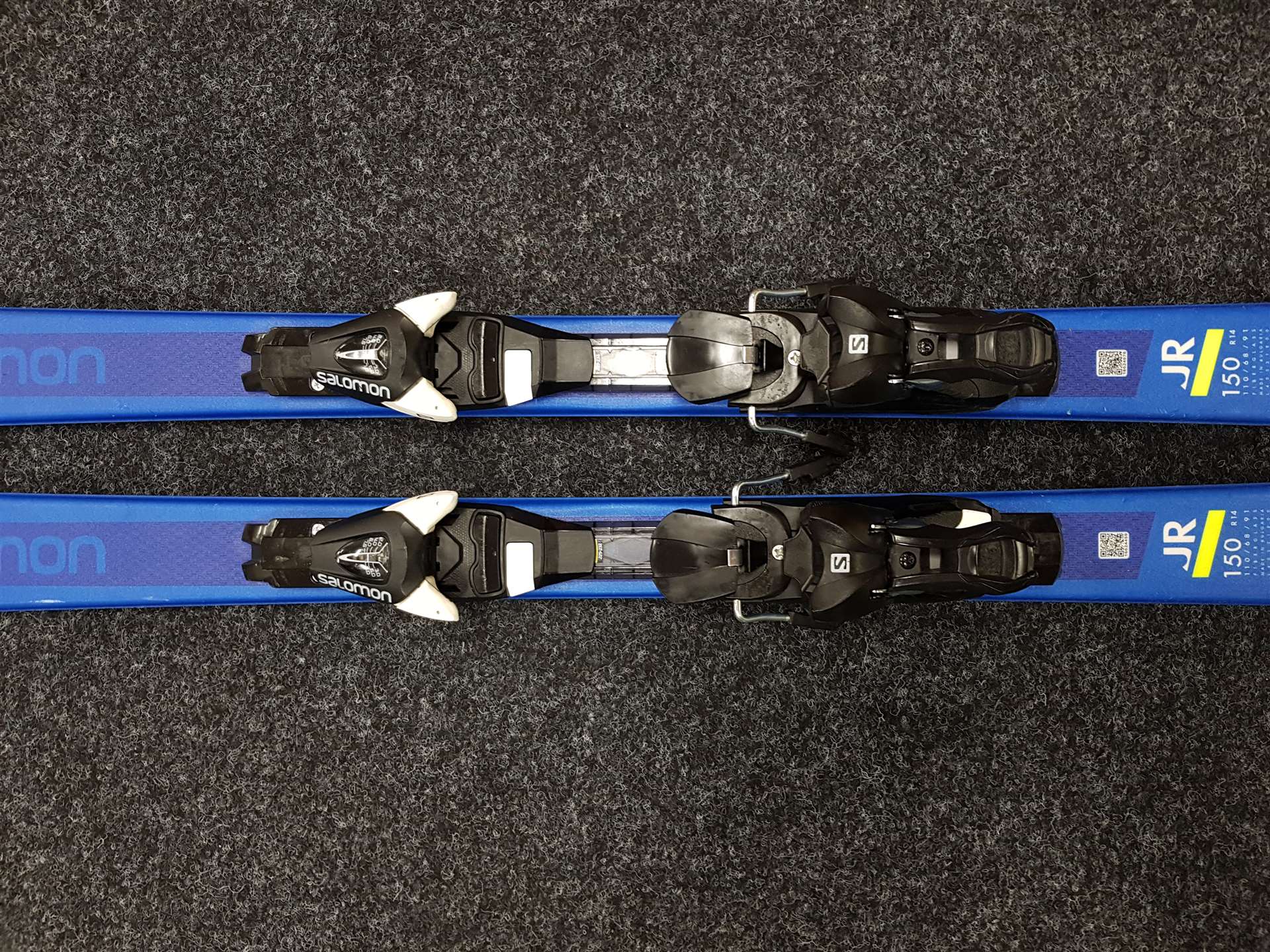 Použité lyže SALOMON S/Race JR + viazanie Salomon S 7.5