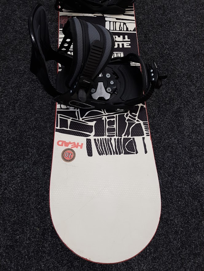 Bazárový snowboard Head Tribute Kid R + viazanie Head veľkosť S/M