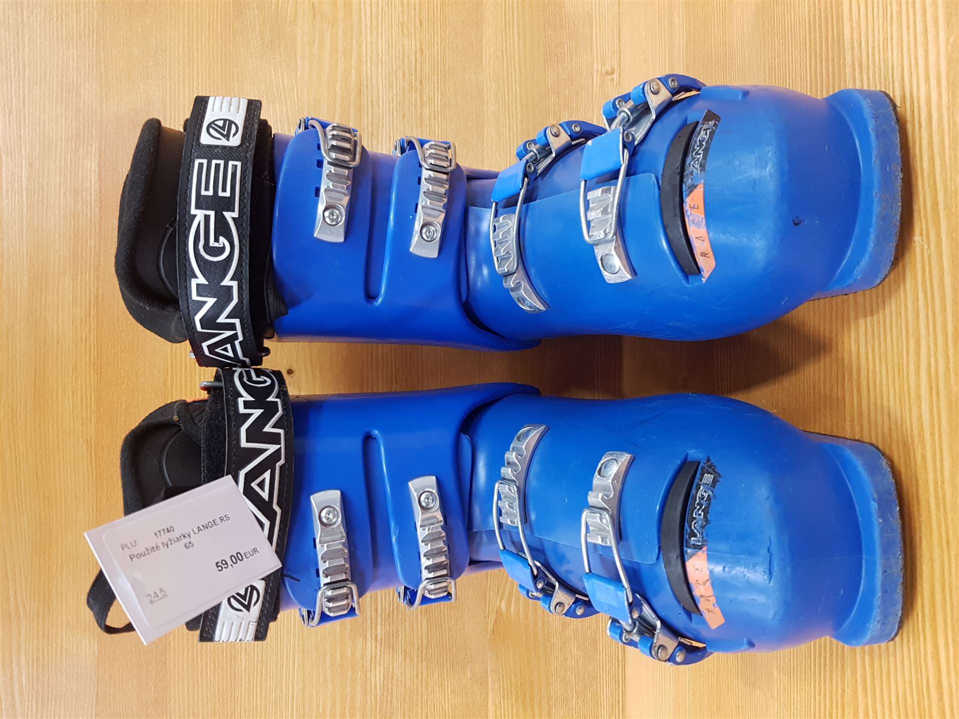 Použité lyžiarky LANGE RS 65