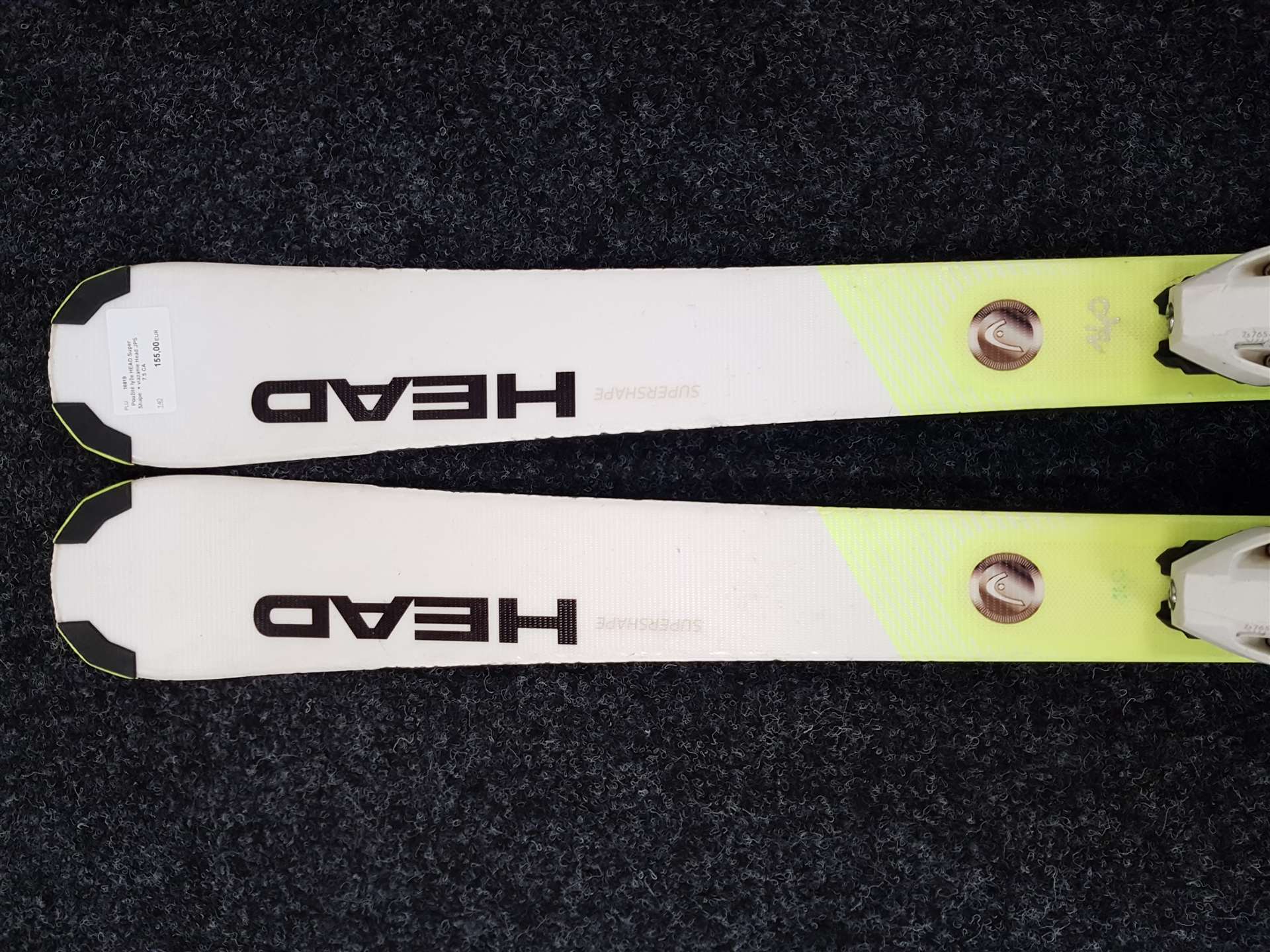 Použité lyže HEAD Super Shape  + viazanie Head JPS 7.5 CA