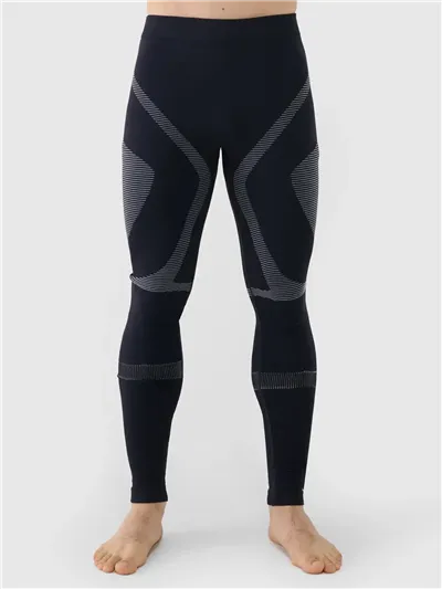 Bielizna termoaktywna męska 4F M236 DEEP BLACK dół