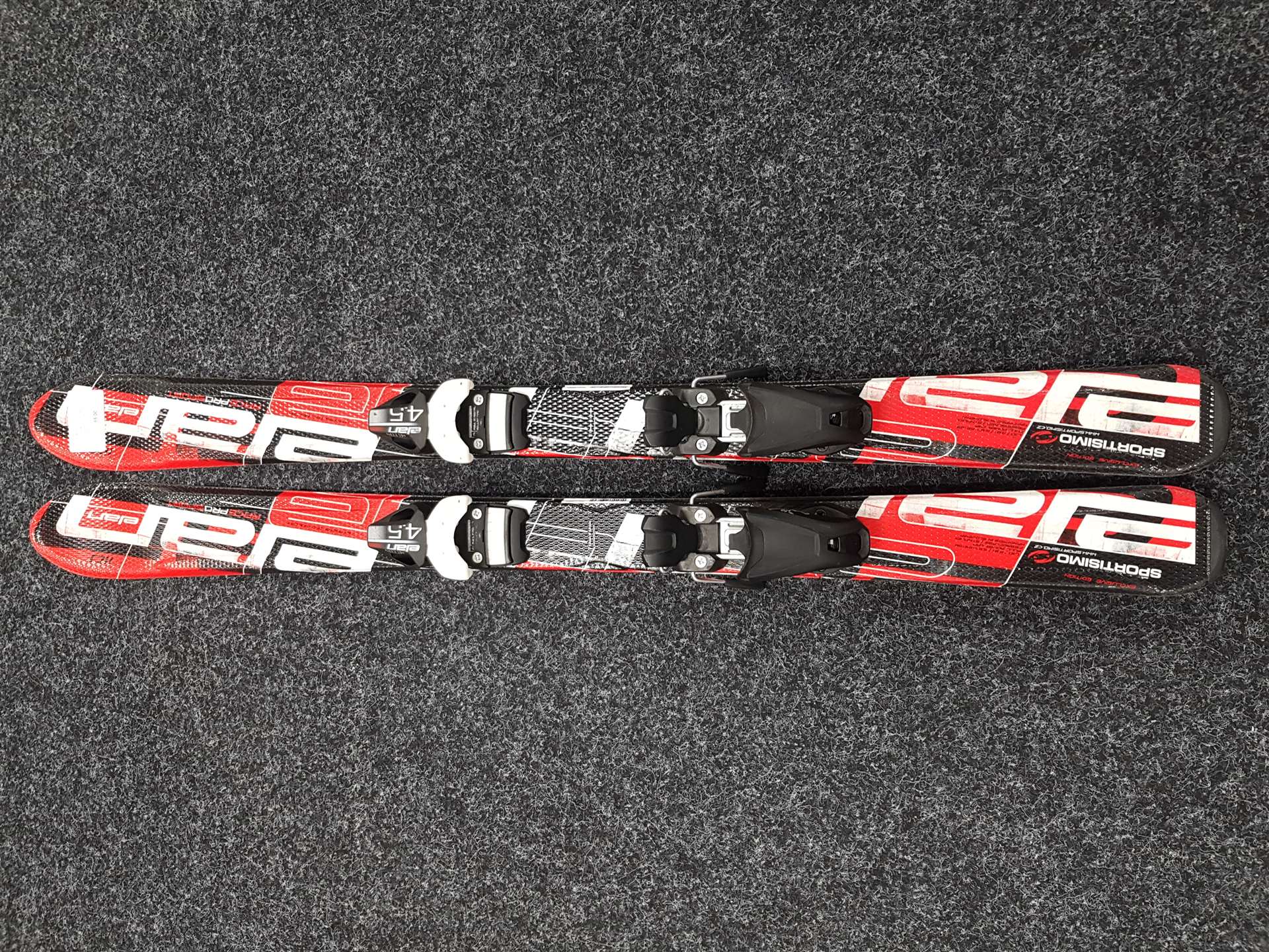 Gebrauchte Kinderski ELAN Race Pro Sport + Bindungen Elan EL 4.5