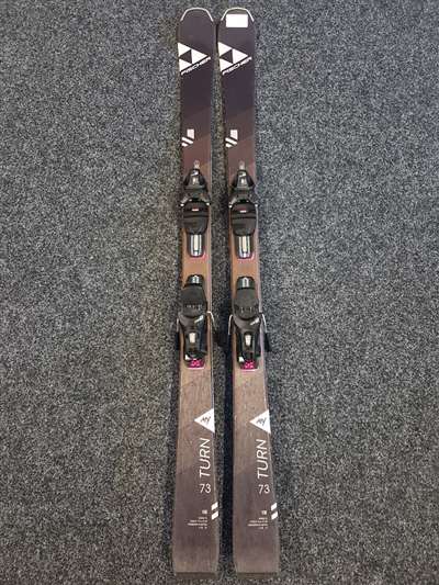 Gebrauchte Fischer Turn 73 Ski + Fischer RS 9 Bindungen