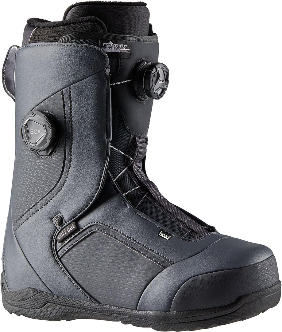 Bottes de snowboard Head Three Lyt Boa Focus Gris
