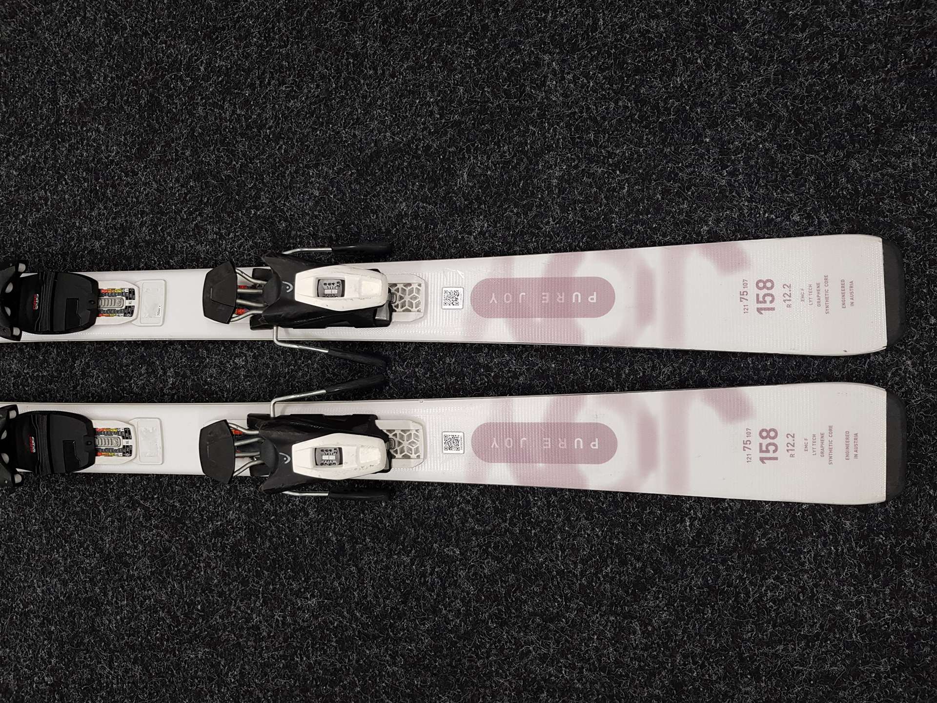 Gebrauchte HEAD Pure Joy Ski + Head A3A 9 Bindungen