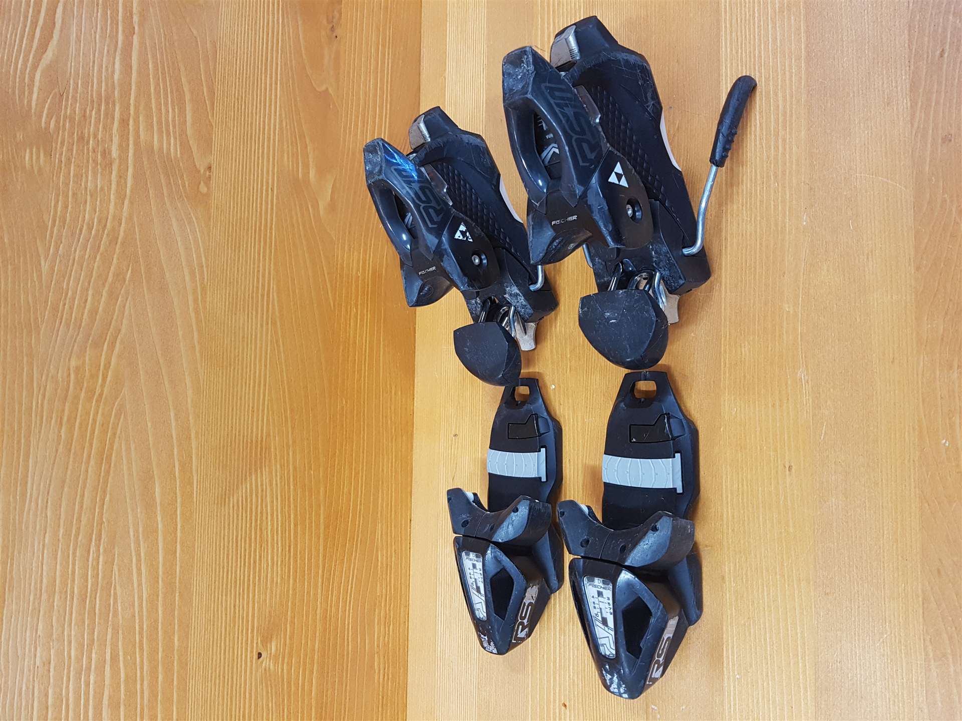 Použité viazanie Fischer RS 10 (10 DIN)