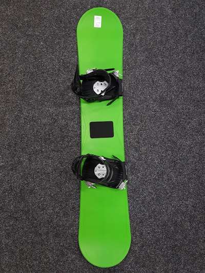 Tabla de snowboard Nidus a precio económico + fijaciones Salomon talla S/M