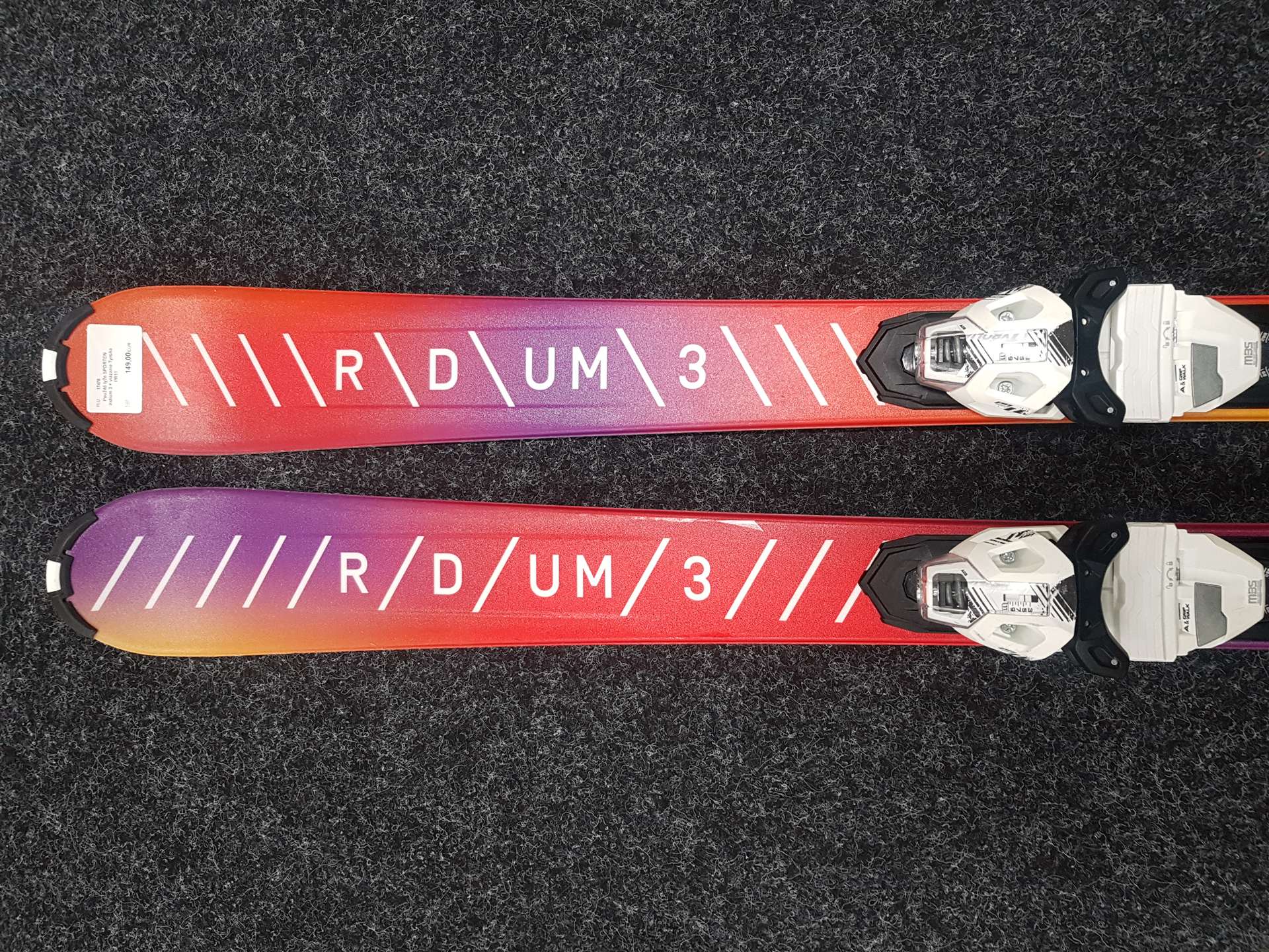 Použité lyže SPORTEN Iridium 3 + viazanie Tyrolia PR11