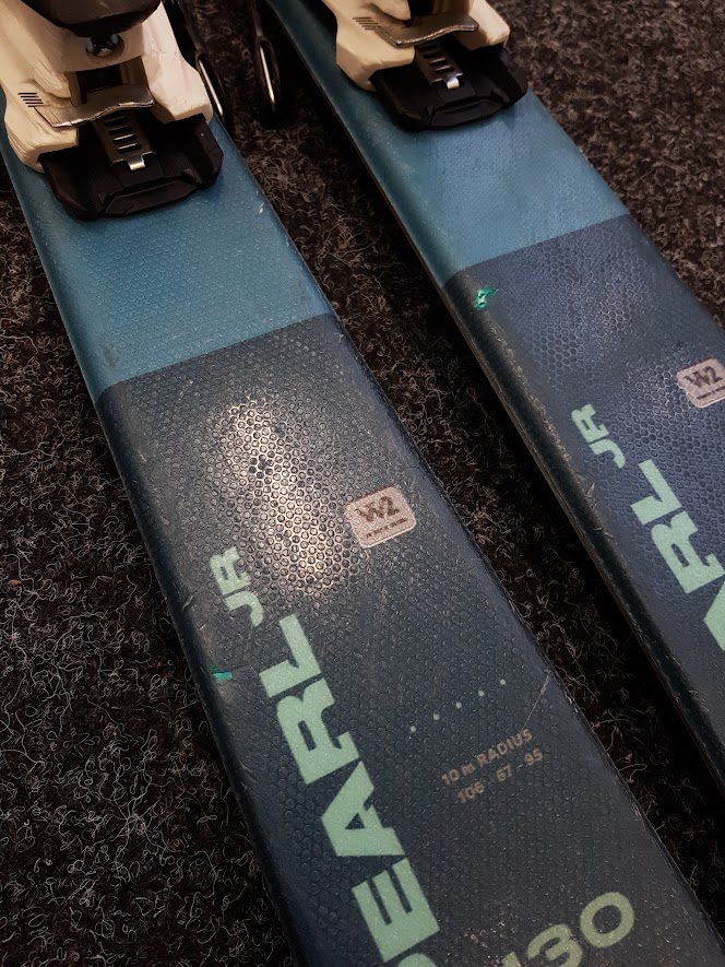 Sci BLIZZARD Pearl JR usati + attacchi Marker7