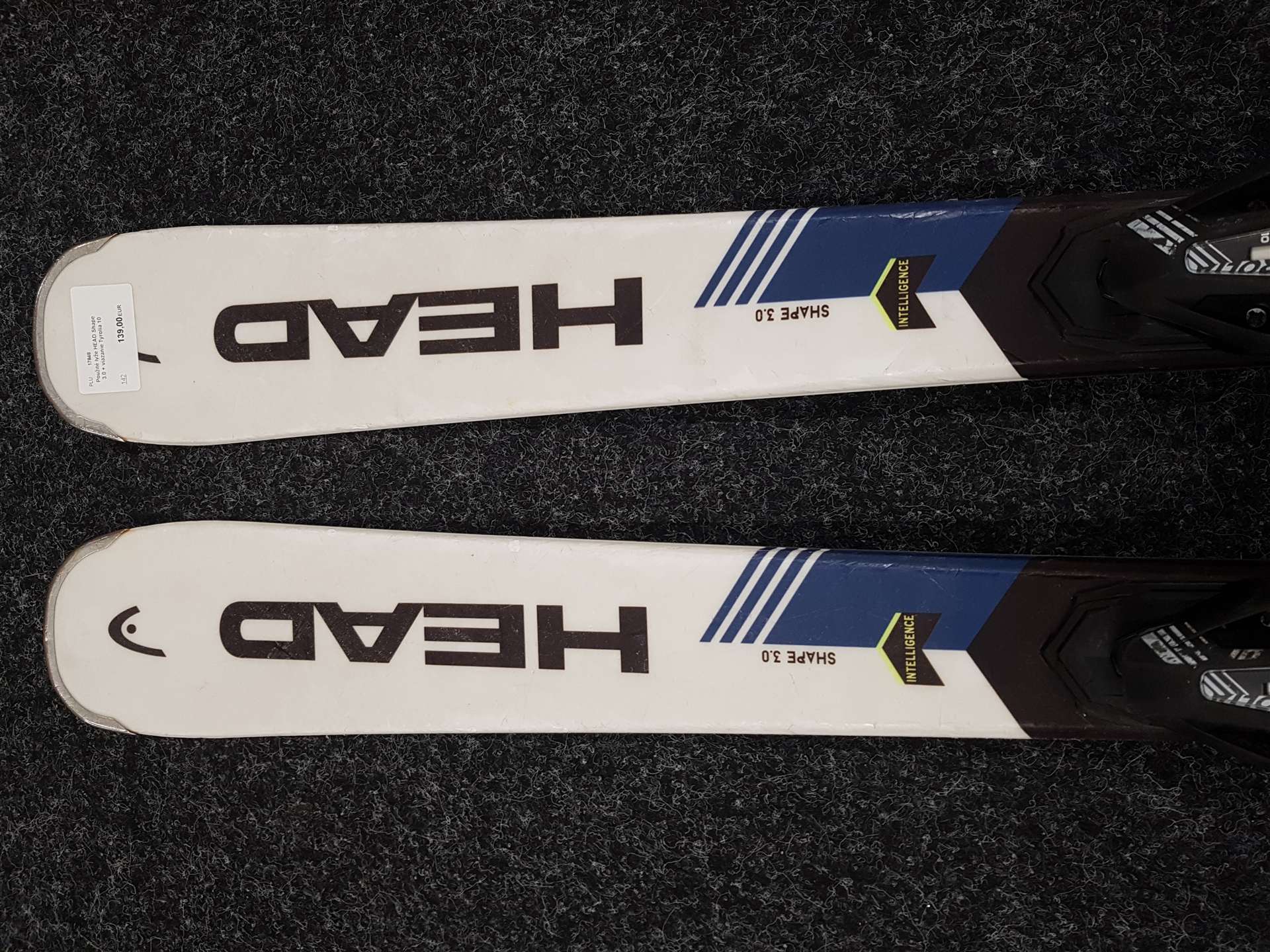 Esquís HEAD Shape 3.0 usados + fijaciones Tyrolia 10