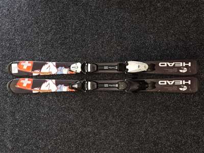 Sci da sci usati per bambini HEAD Sparta Cuche + attacchi Head LR 4.5