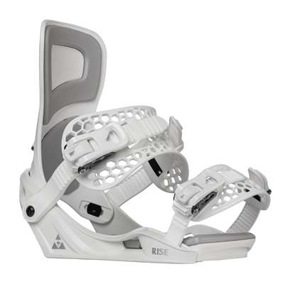 fixations de snowboard Gravity RISE WHITE