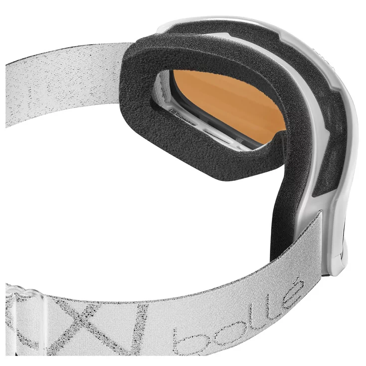 Gogle narciarskie Bollé SIERRA White & Silver Shiny - Azure Cat 2