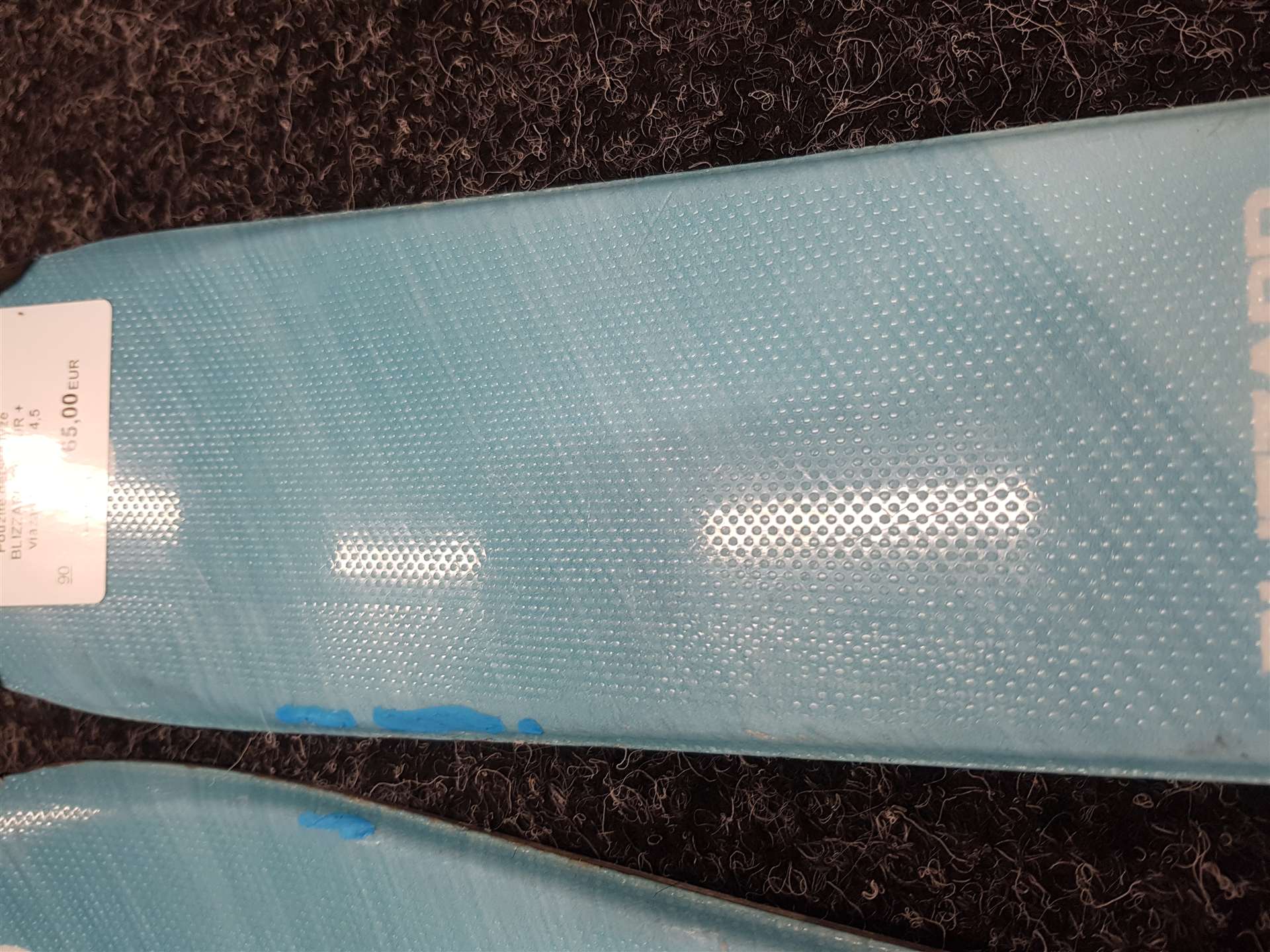 Skis enfant d'occasion BLIZZARD Pearl JR + fixations Marker 4.5