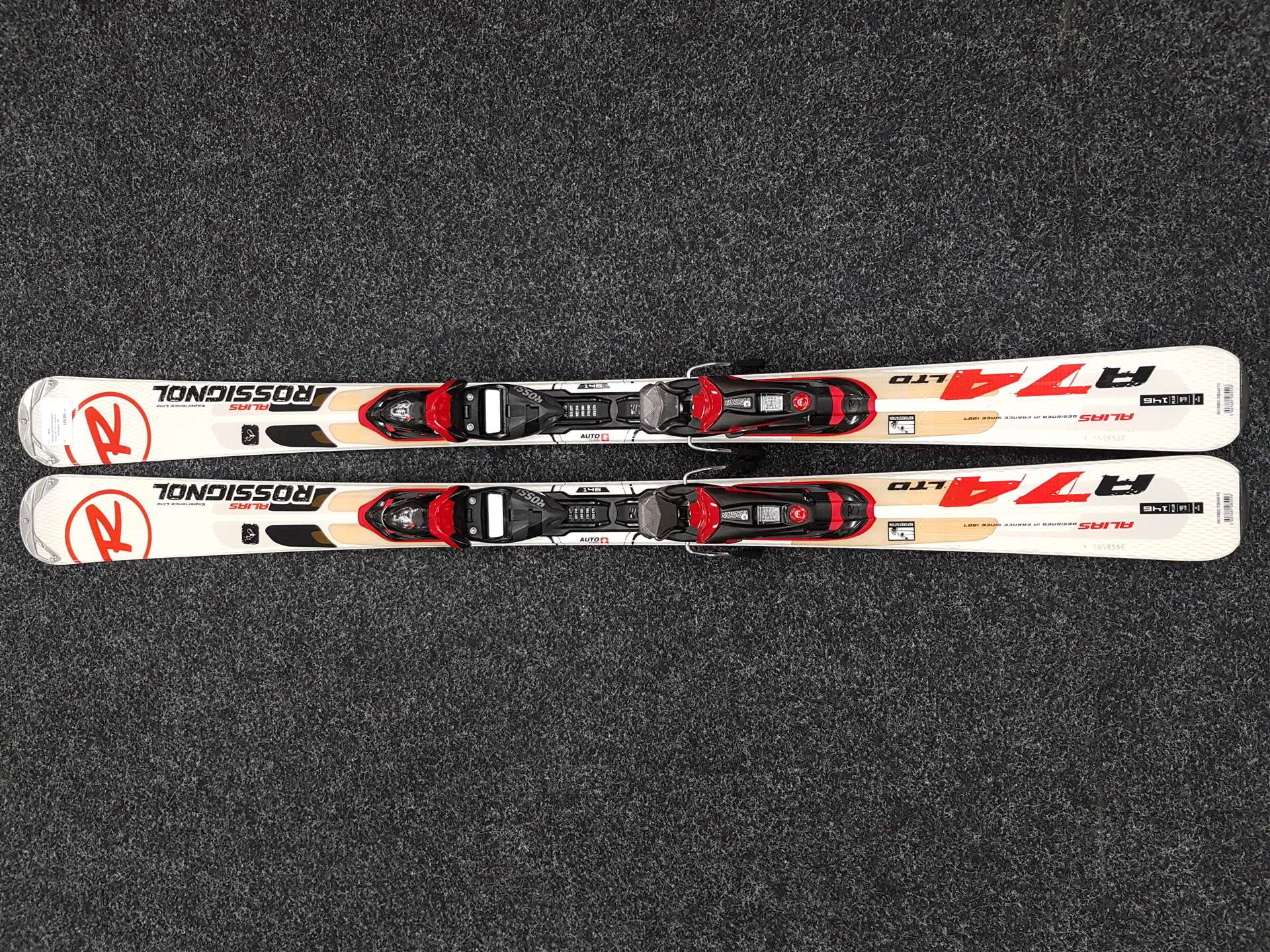 Použité lyže ROSSIGNOL Alias 74 LTD + viazanie Rossignol 100