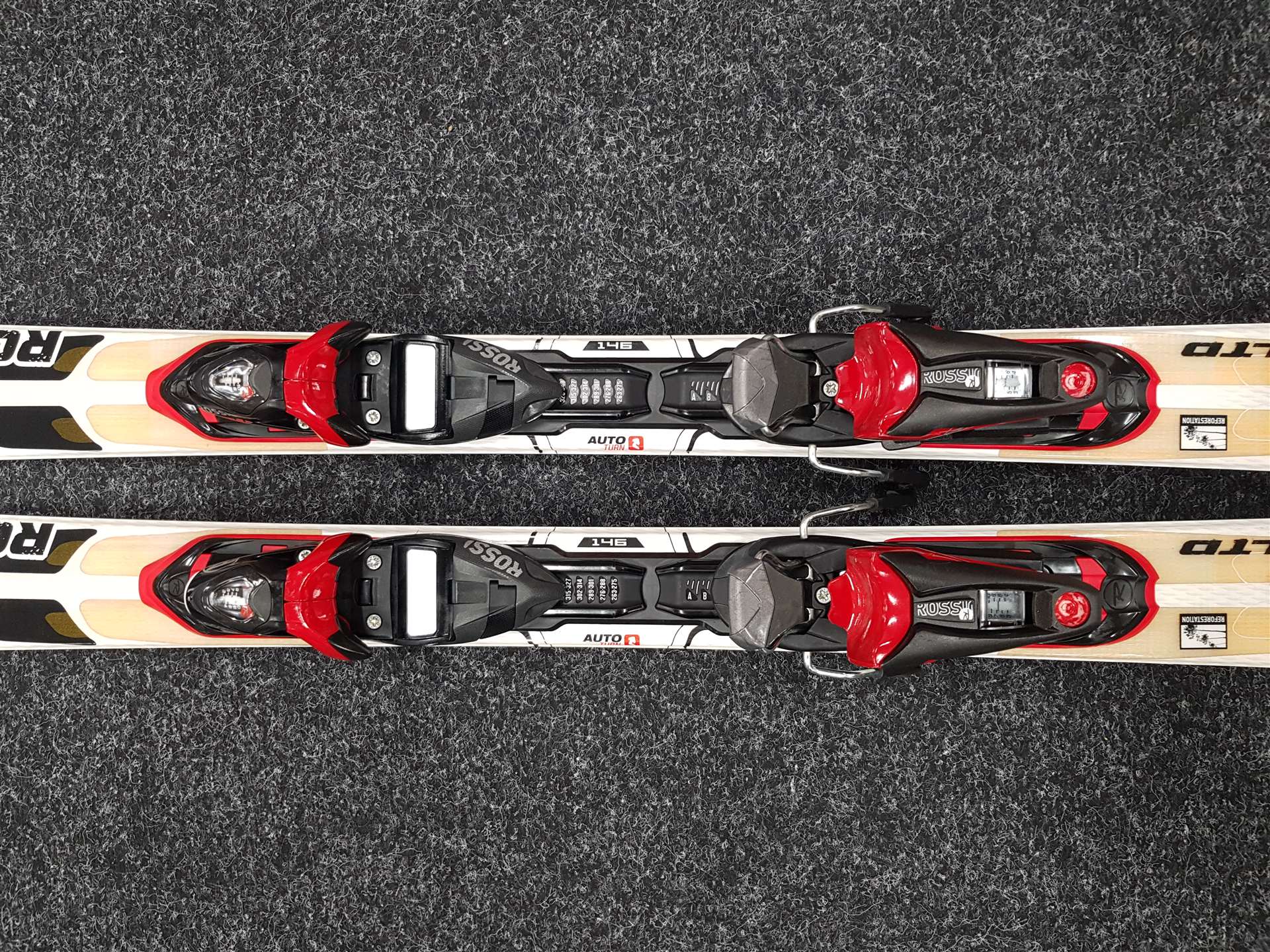 Použité lyže ROSSIGNOL Alias 74 LTD + viazanie Rossignol 100