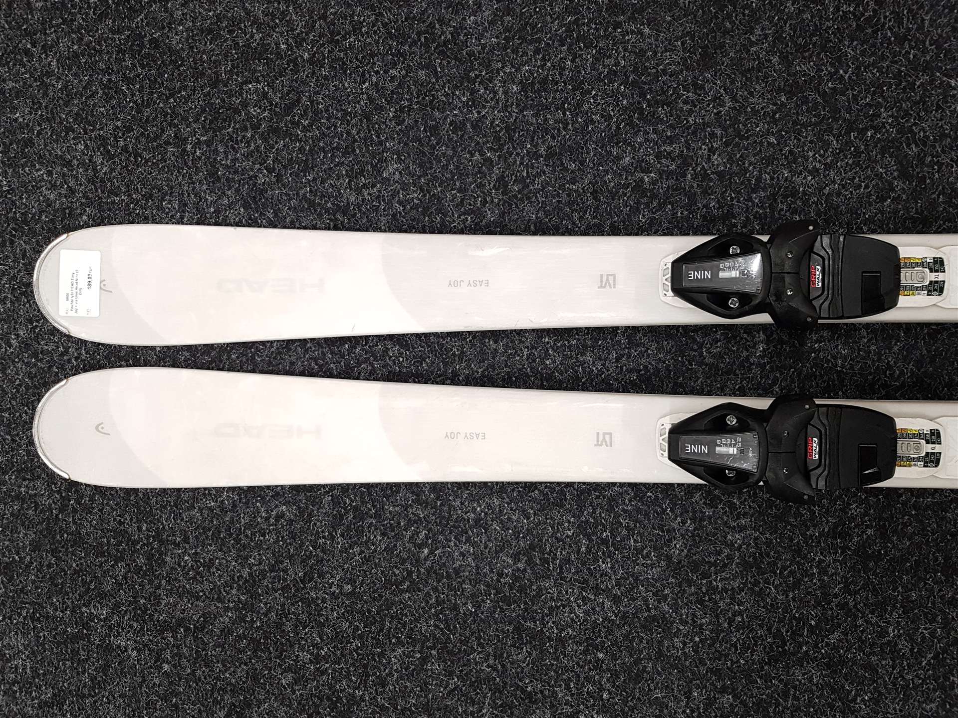 Použité lyže HEAD Easy Joy + vázání Head Nine (9 DIN)