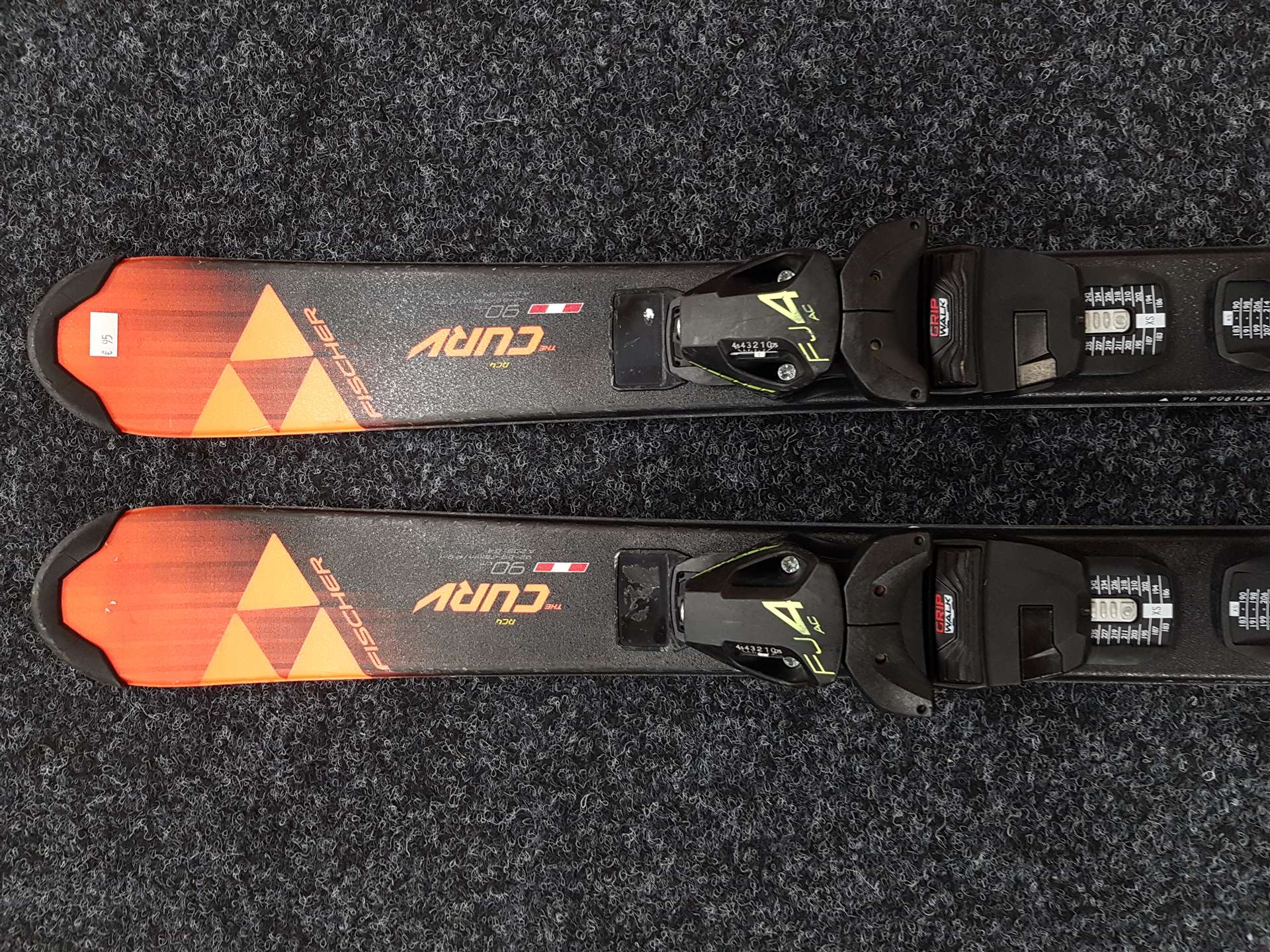 Sci FISCHER The Curv RC4 usati + attacchi Fischer FJ 4