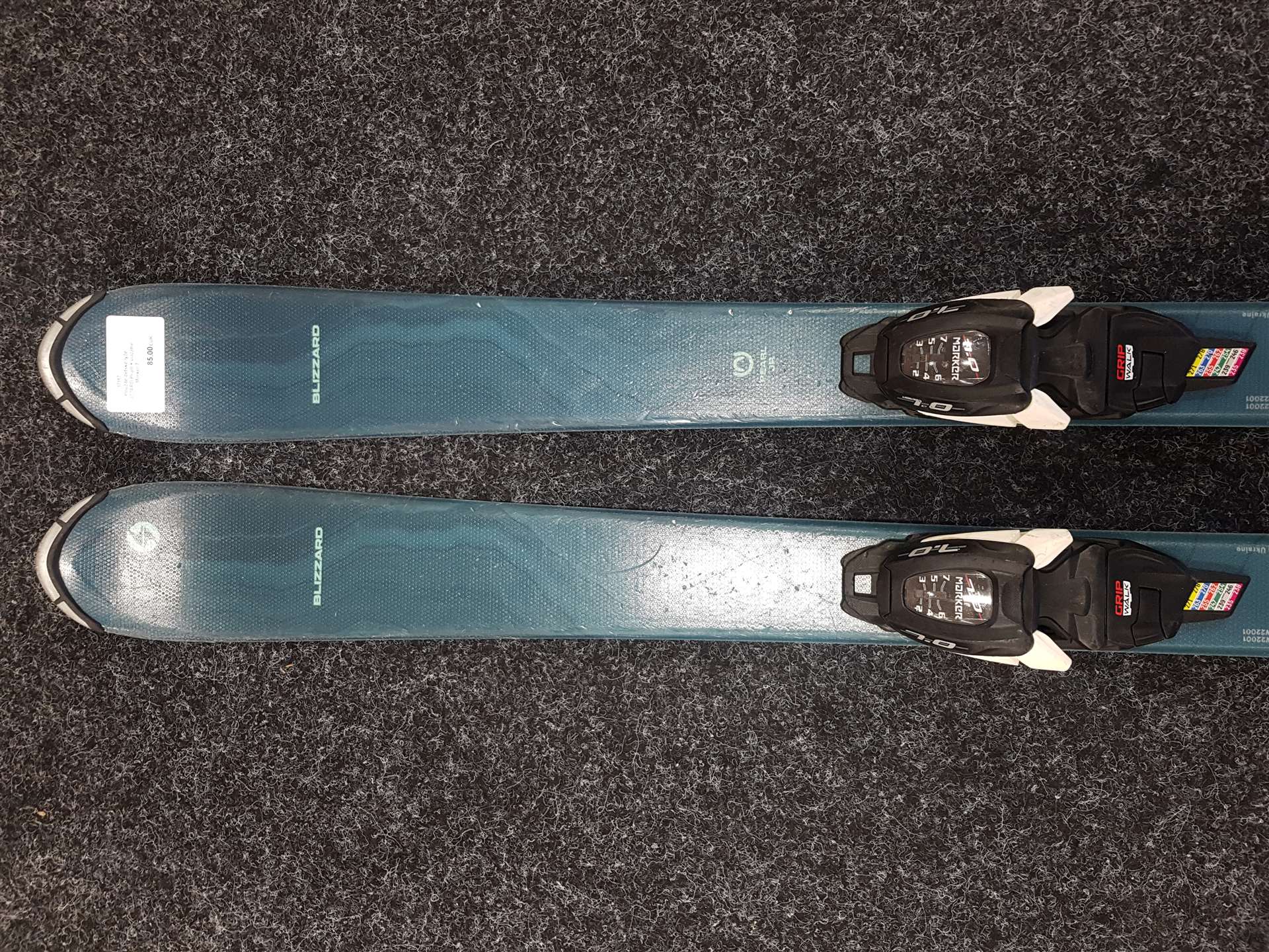 Použité detské lyže BLIZZARD Pearl + viazanie Marker 7