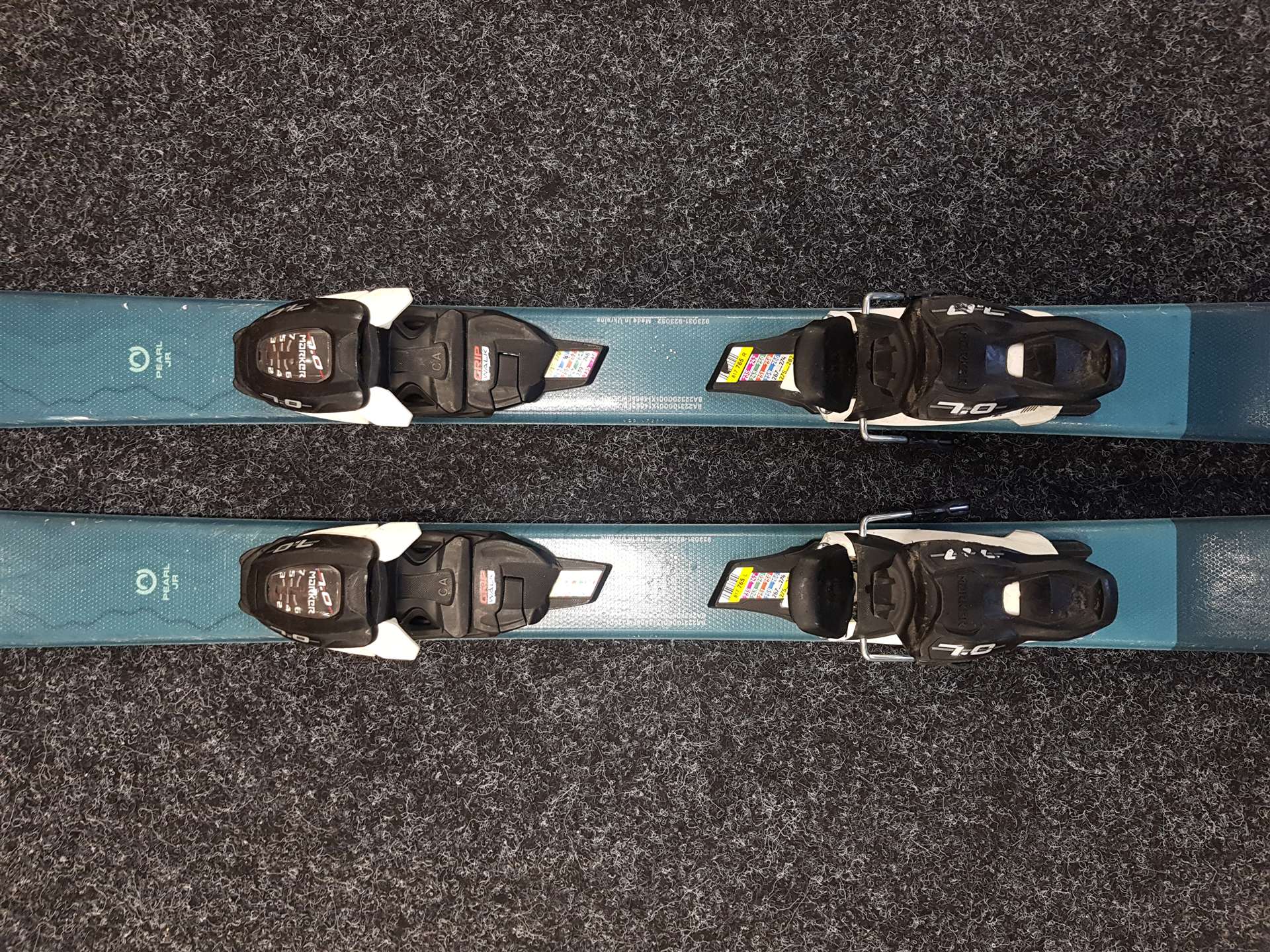 Použité detské lyže BLIZZARD Pearl + viazanie Marker 7
